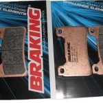 BRAKING 2 COPPIE PASTIGLIE FRENO ANTERIORI 899CM55 HONDA CBR RR 1000 2012 2018